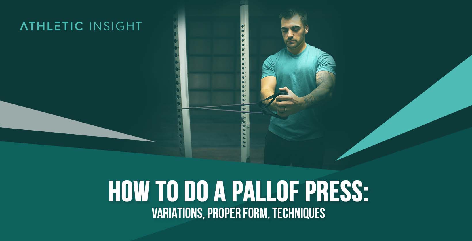 Performing Pallof Press