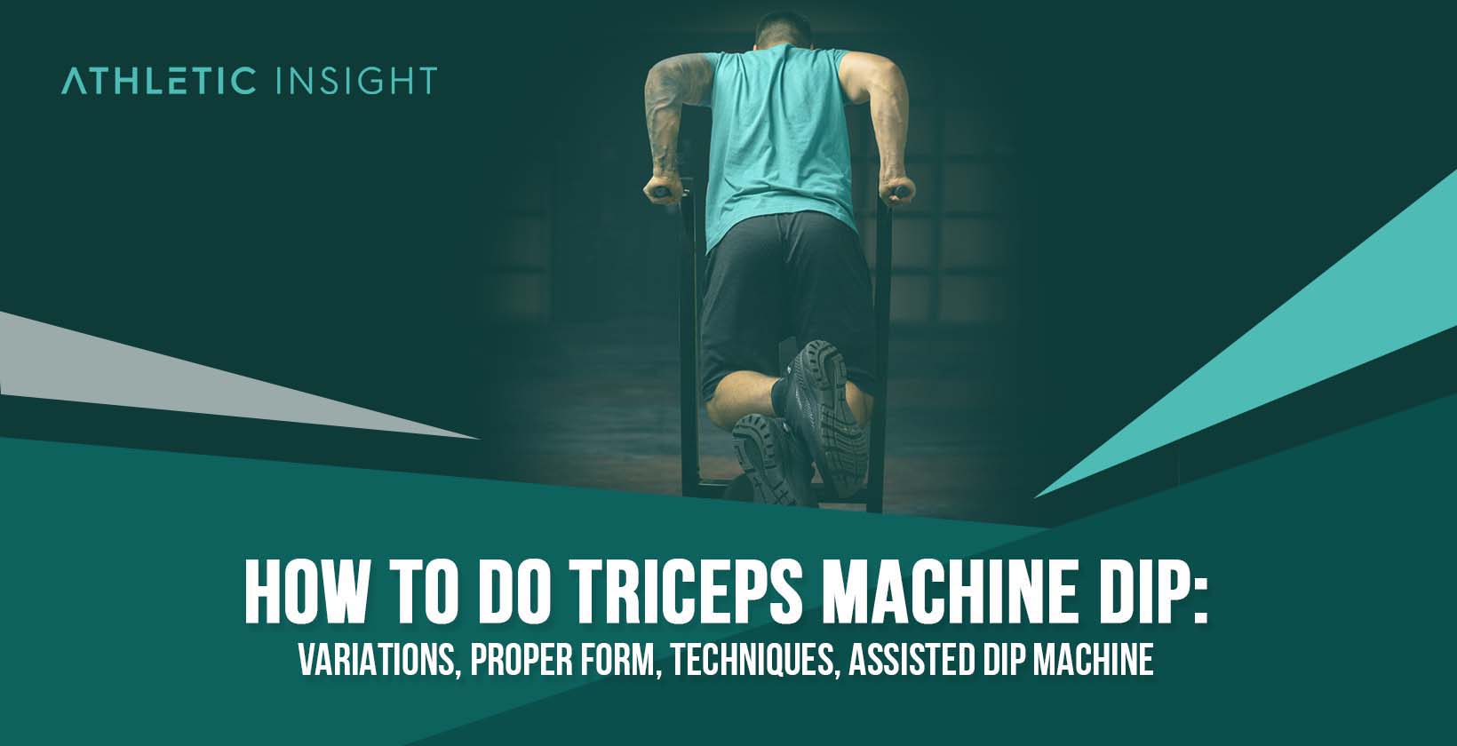 Performing Triceps Machine Dips